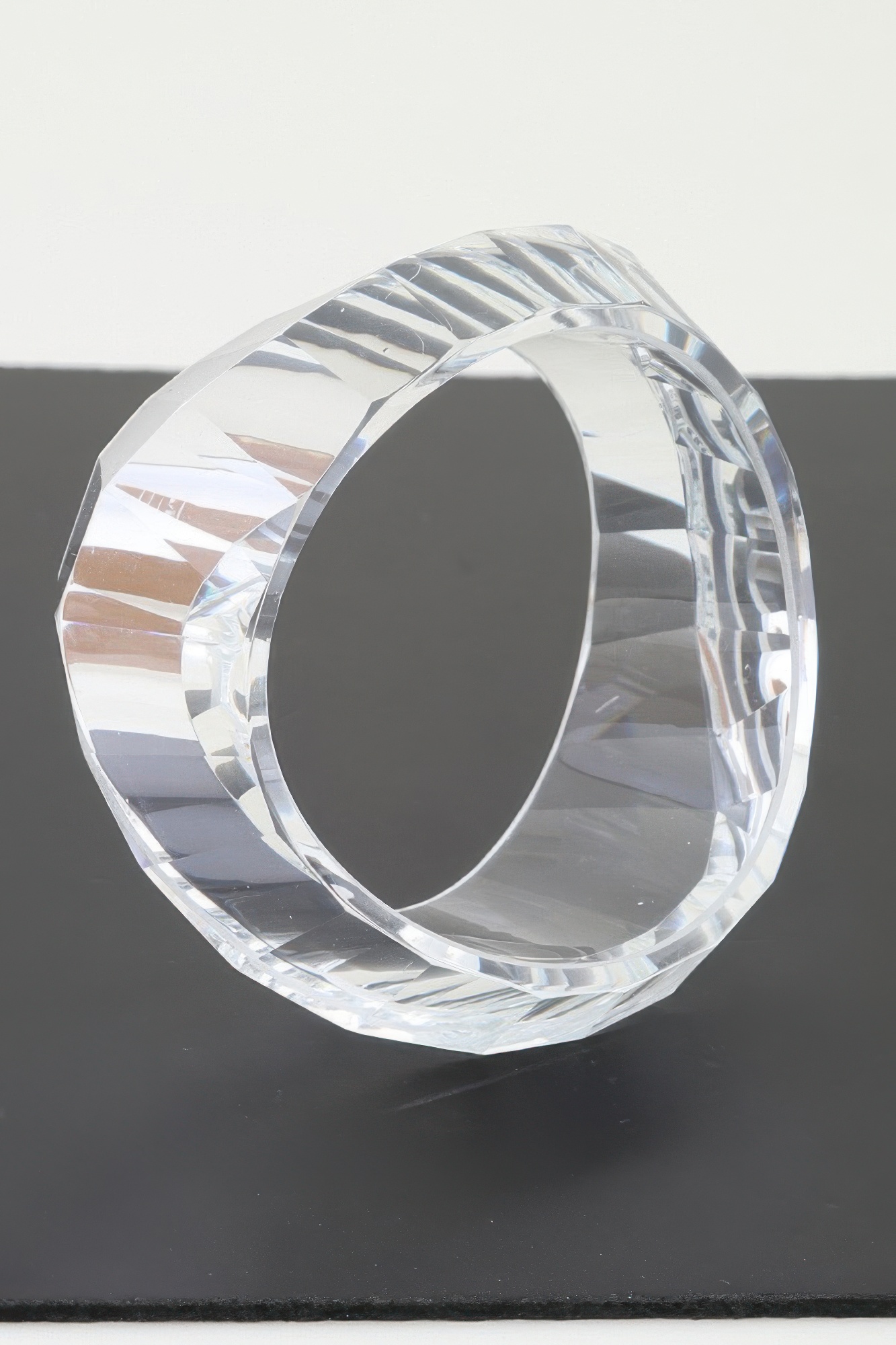 Crystal Transparent Cut Bracelet